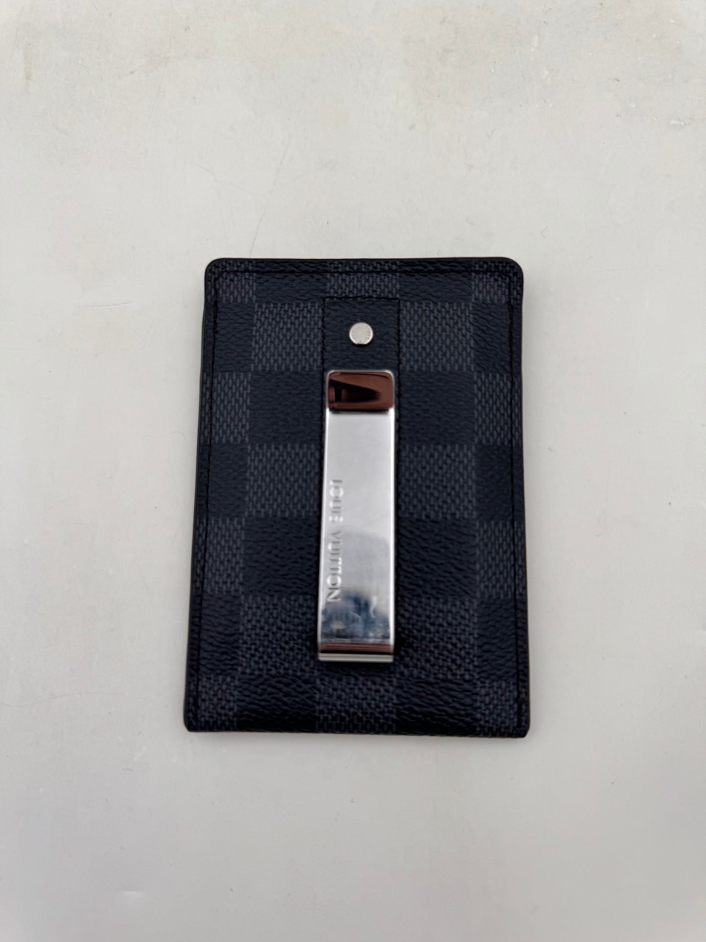 Louis Vuitton Prince Card Holder With Bill Clip ‘Damier Cobalt’